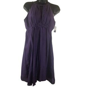 NWT Women's Silk Blend Lavender Croquette Fairycore Dress Sz M